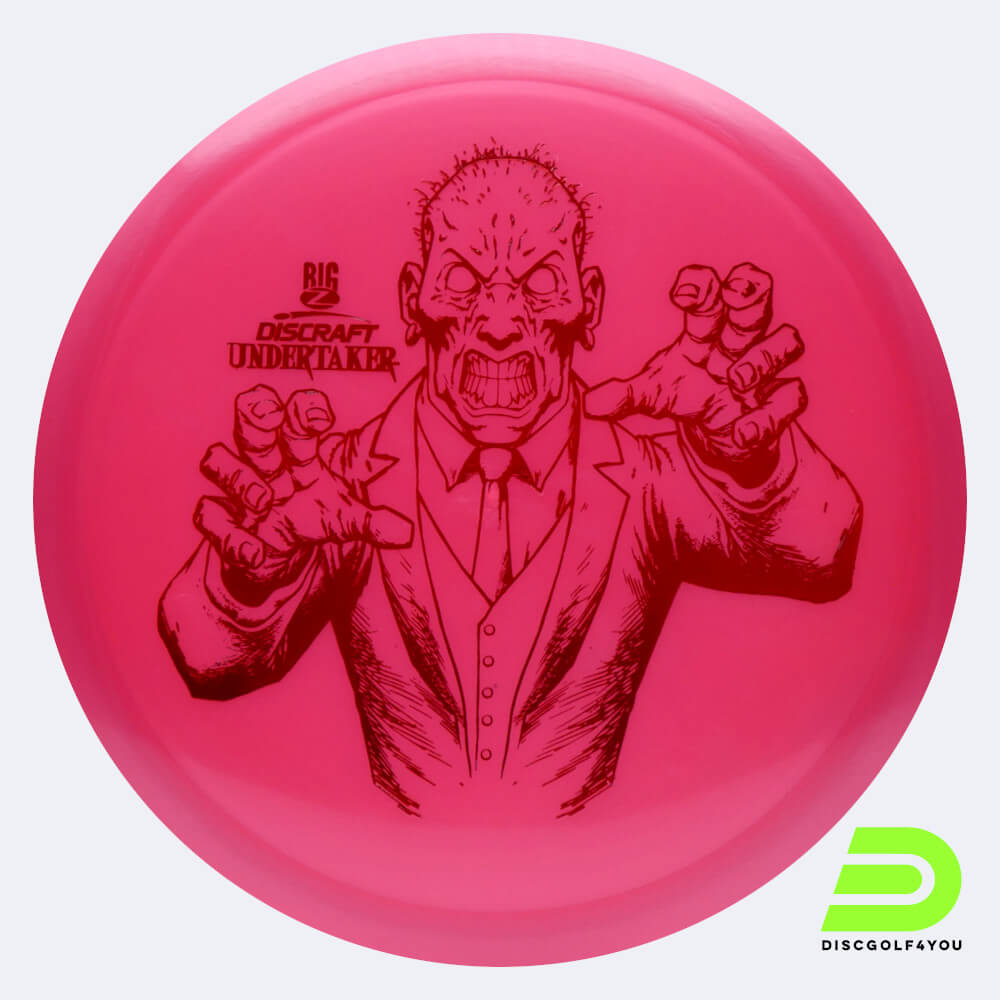 discraft undertaker in rosa, im big z kunststoff und ohne spezialeffekt Discraft Undertaker in rosa, im Big Z Kunststoff und ohne Spezialeffekt