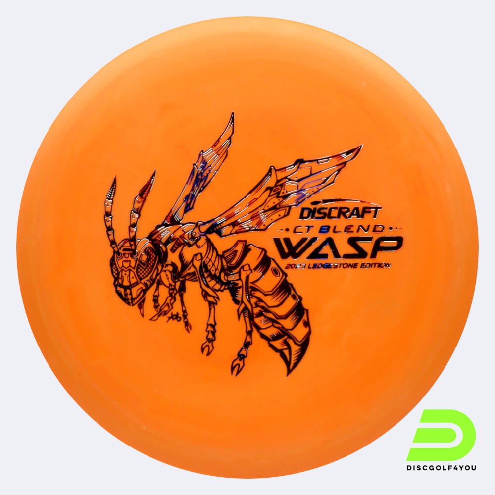 Discraft Wasp 2023 Ledgestone Edition in classic-orange, ct blend plastic Discraft Wasp 2023 Ledgestone Edition in classic-orange, ct blend plastic