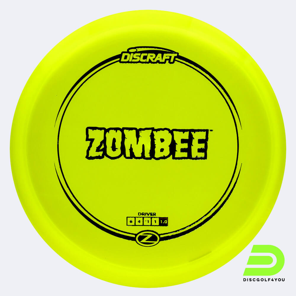 Discraft Zombee in yellow, z-line plastic Discraft Zombee in yellow, z-line plastic