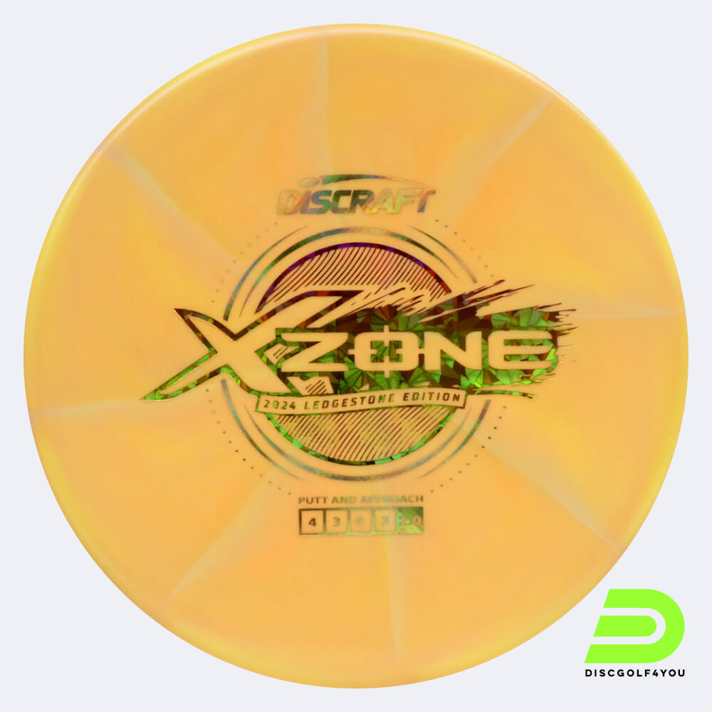 discraft zone 2024 ledgestone edition in orange, im x swirly kunststoff und ohne spezialeffekt Discraft Zone 2024 Ledgestone Edition in orange, im X Swirly Kunststoff und ohne Spezialeffekt