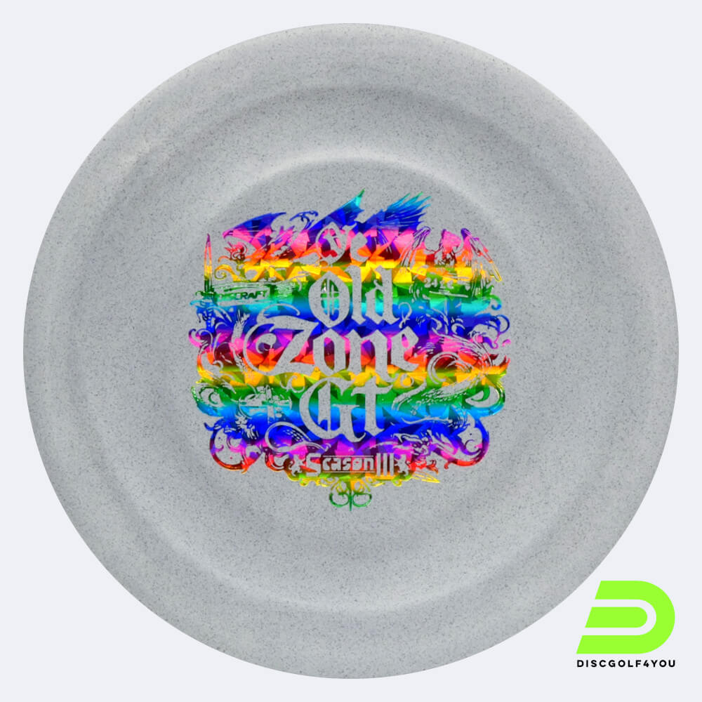 Discraft Zone GT Ledgestone Edition in grey, rubber blend plastic Discraft Zone GT Ledgestone Edition in grey, rubber blend plastic