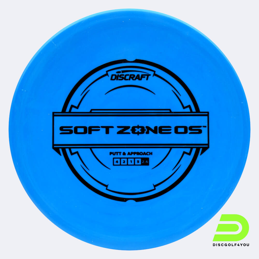 discraft zone os in blau, im soft putter line kunststoff und ohne spezialeffekt Discraft Zone OS in blau, im Soft Putter Line Kunststoff und ohne Spezialeffekt