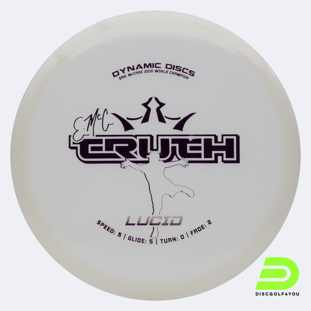 Dynamic Discs Emac Truth in white, lucid plastic Dynamic Discs Emac Truth in white, lucid plastic