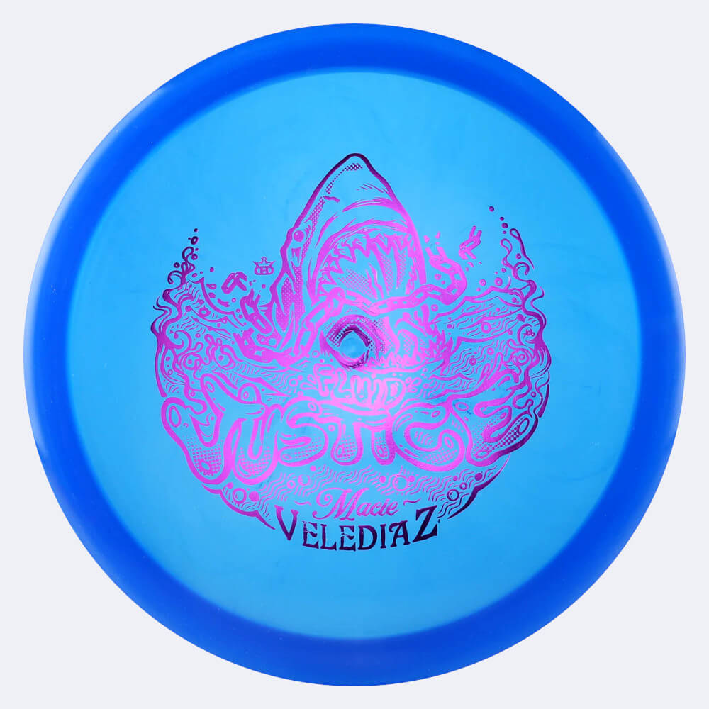 dynamic discs justice macie velediaz team series in blau, im fluid kunststoff und ohne spezialeffekt Dynamic Discs Justice Macie Velediaz Team Series in blau, im Fluid Kunststoff und ohne Spezialeffekt