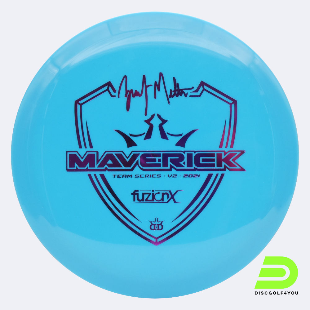 dynamic discs maverick zach melton teams series v2 in blau, im fuzion-x kunststoff und ohne spezialeffekt Dynamic Discs Maverick Zach Melton Teams Series V2 in blau, im Fuzion-X Kunststoff und ohne Spezialeffekt
