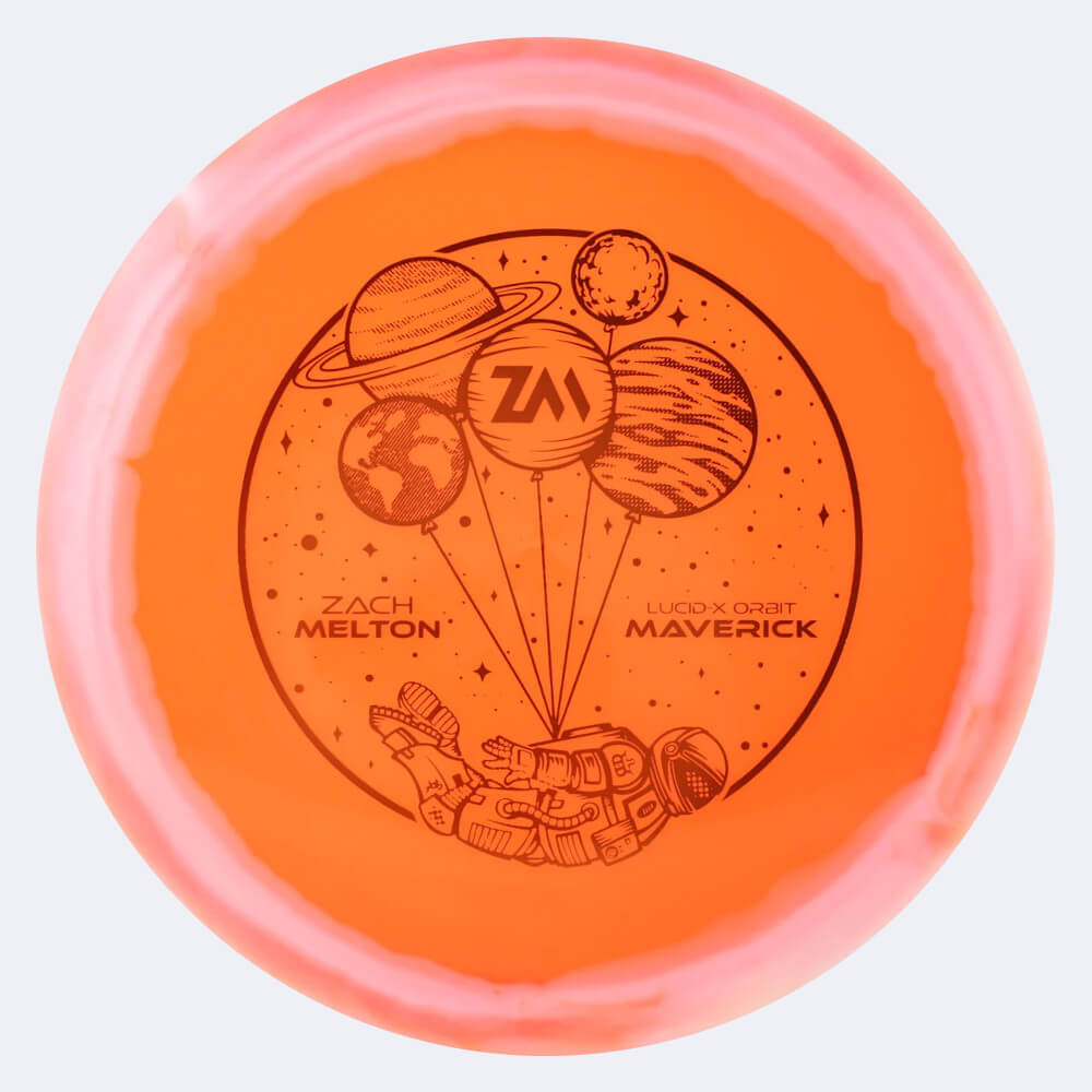 dynamic discs maverick zach melton in orange, im lucid-x orbit kunststoff und ohne spezialeffekt Dynamic Discs Maverick Zach Melton in orange, im Lucid-X Orbit Kunststoff und ohne Spezialeffekt