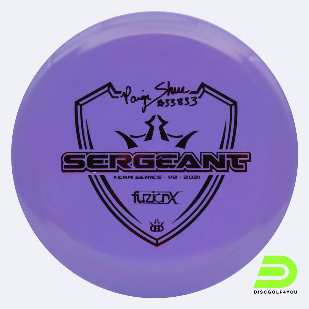 dynamic discs sergeant paige shue team series v2 in violett, im fuzion-x kunststoff und ohne spezialeffekt Dynamic Discs Sergeant Paige Shue Team Series V2 in violett, im Fuzion-X Kunststoff und ohne Spezialeffekt