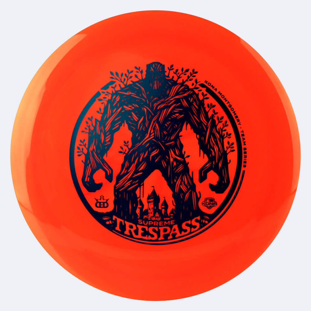 Dynamic Discs Trespass Kona Montgomery in classic-orange, supreme plastic Dynamic Discs Trespass Kona Montgomery in classic-orange, supreme plastic