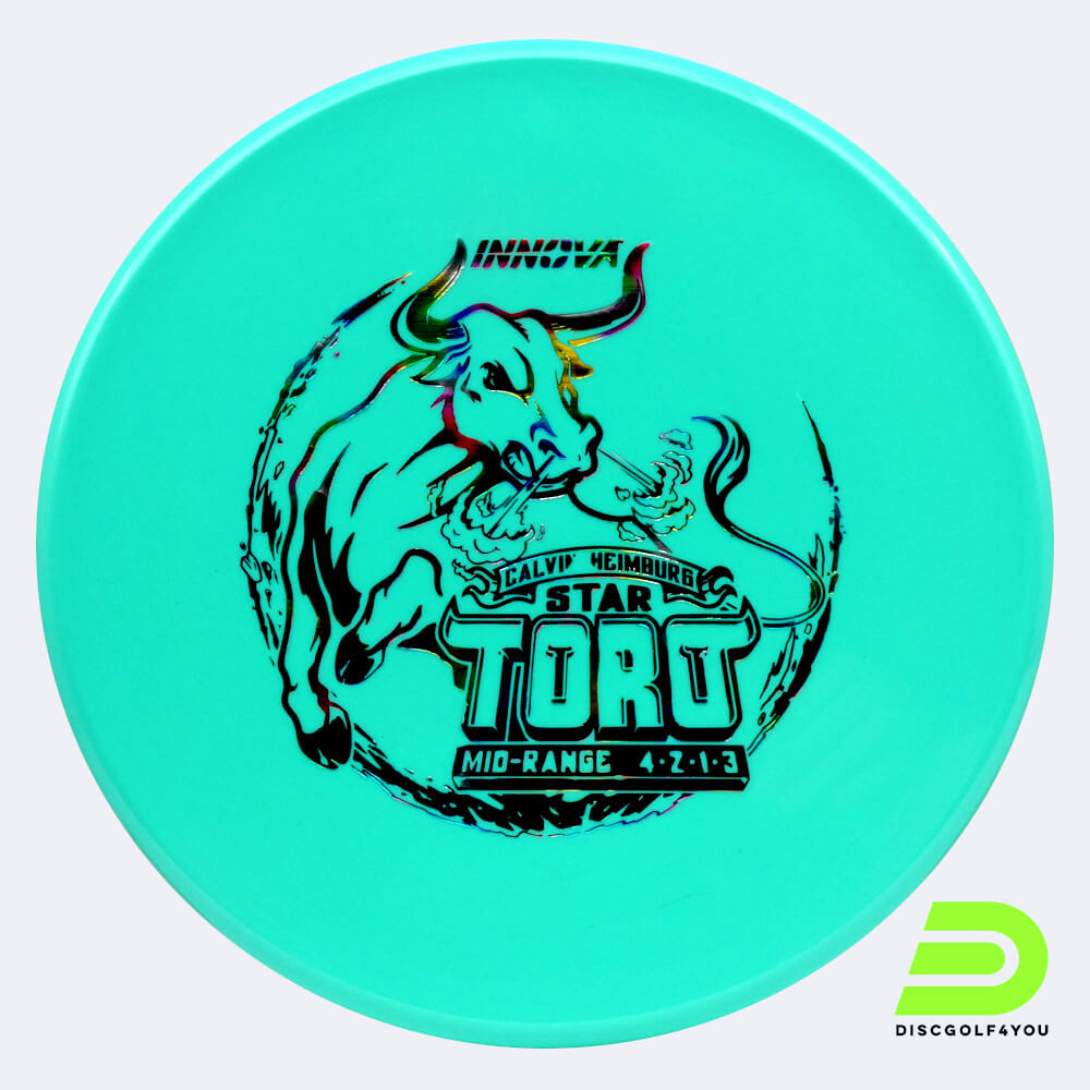 Innova Toro - Calvin Heimburg Tour Series in turquoise, star plastic Innova Toro - Calvin Heimburg Tour Series in turquoise, star plastic