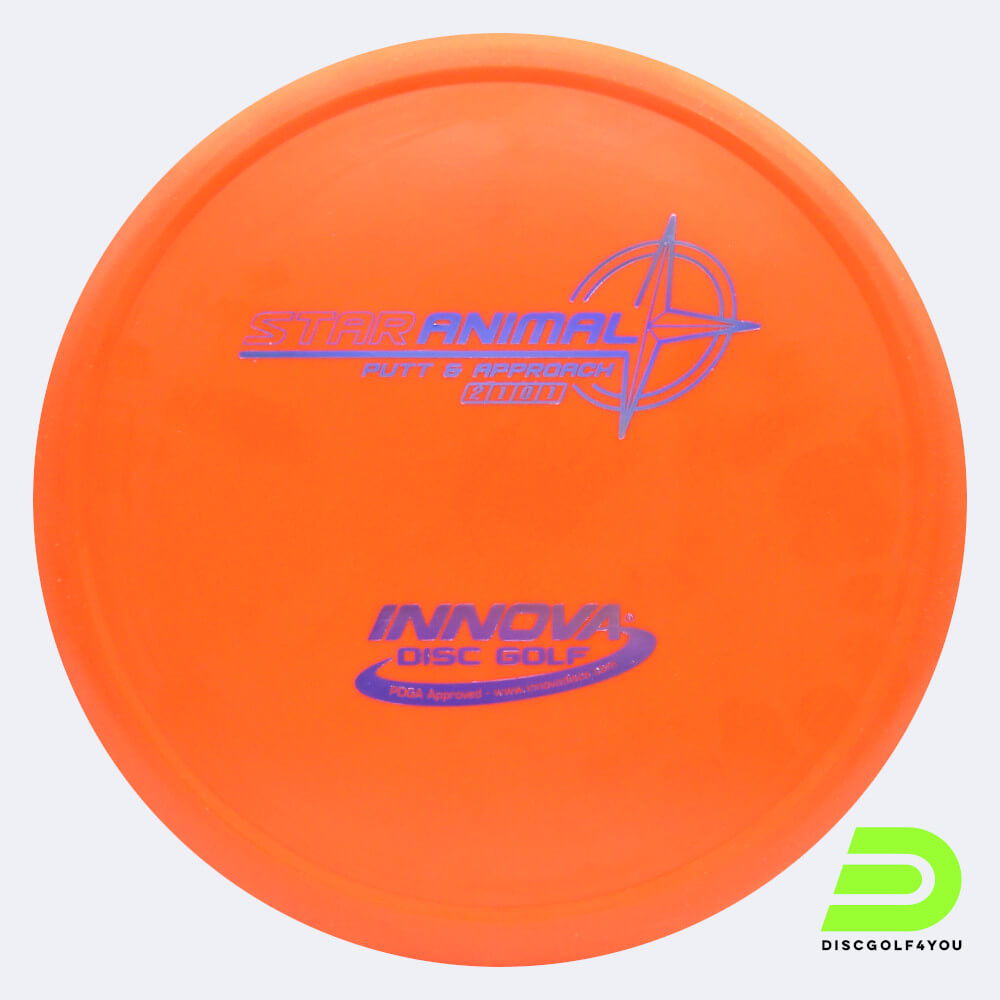 Innova Animal in classic-orange, star plastic Innova Animal in classic-orange, star plastic