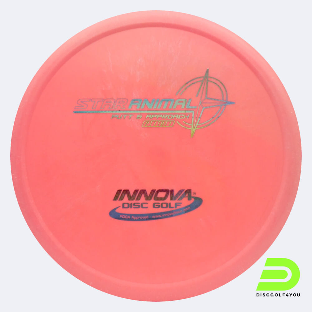 Innova Animal in pink, star plastic Innova Animal in pink, star plastic