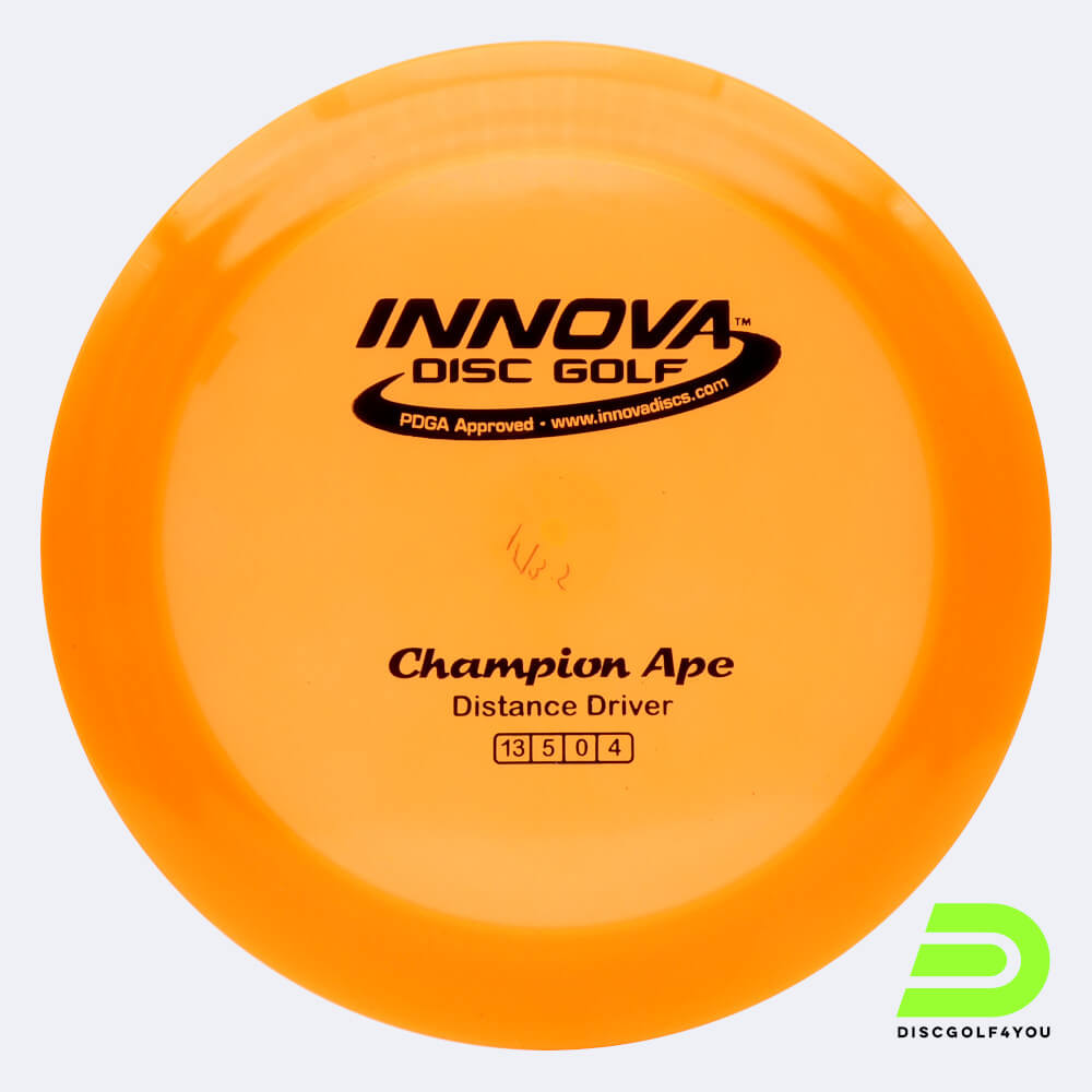 Innova Ape in classic-orange, champion plastic Innova Ape in classic-orange, champion plastic