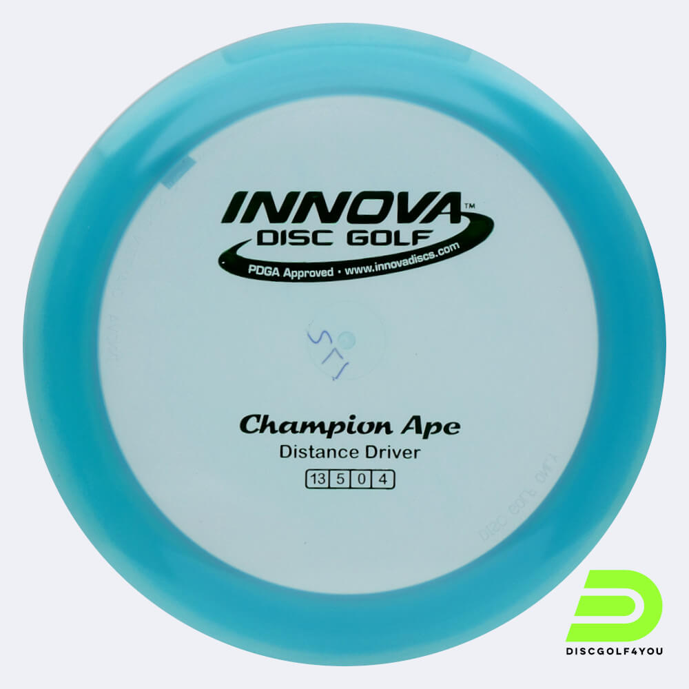 Innova Ape in turquoise, champion plastic Innova Ape in turquoise, champion plastic