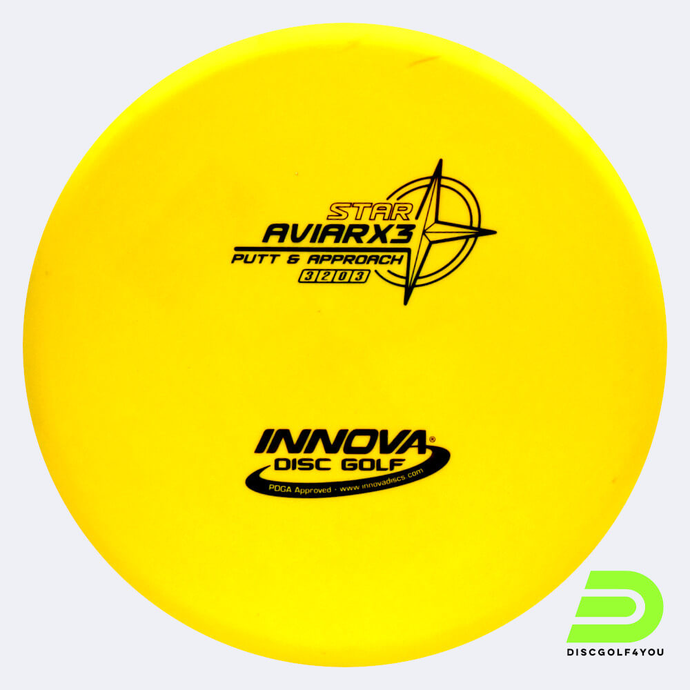 Innova AviarX3 in yellow, star plastic Innova AviarX3 in yellow, star plastic
