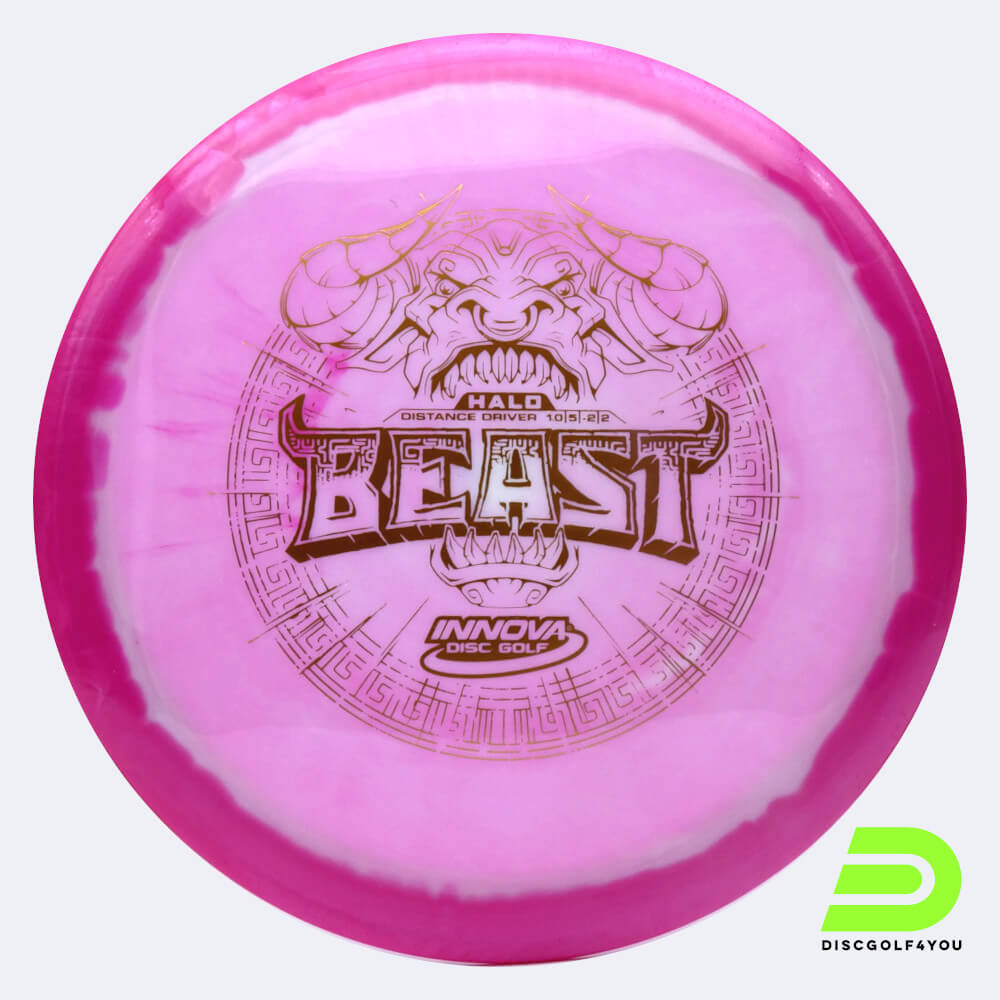 Innova Beast in white-pink, halo star plastic Innova Beast in white-pink, halo star plastic
