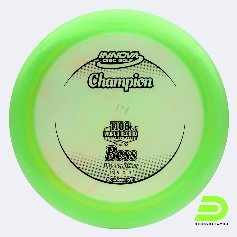 Innova Boss in green, champion plastic Innova Boss in green, champion plastic