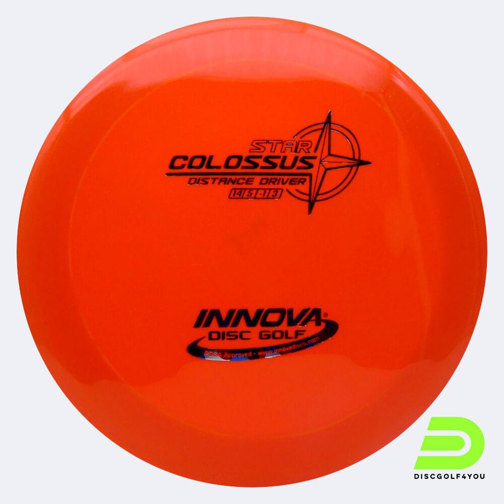 Innova Colossus in classic-orange, star plastic Innova Colossus in classic-orange, star plastic