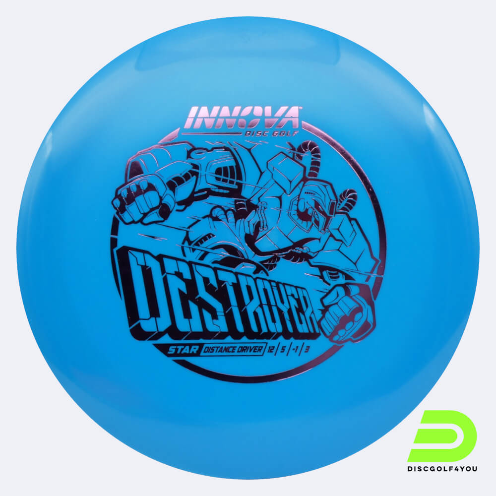 Innova Destroyer in blue, star plastic and deco effect Innova Destroyer in blue, star plastic and deco effect