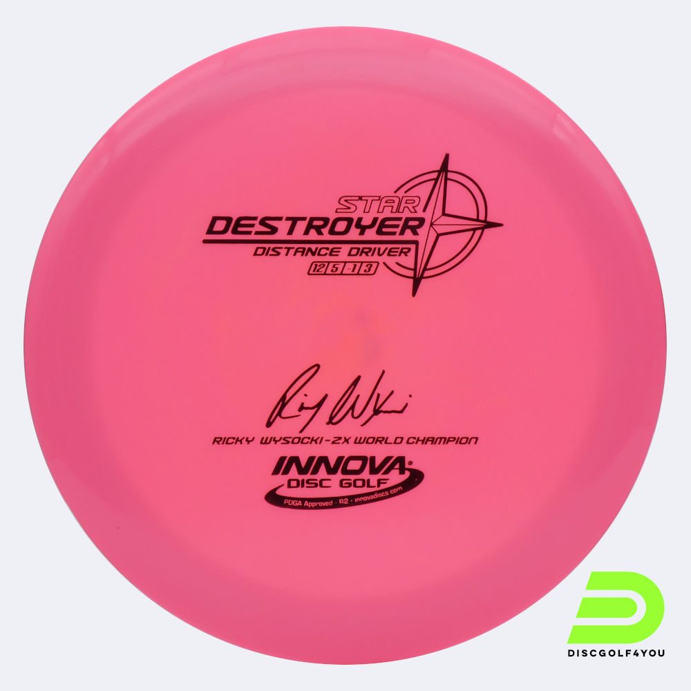 Innova Destroyer in pink, star plastic Innova Destroyer in pink, star plastic