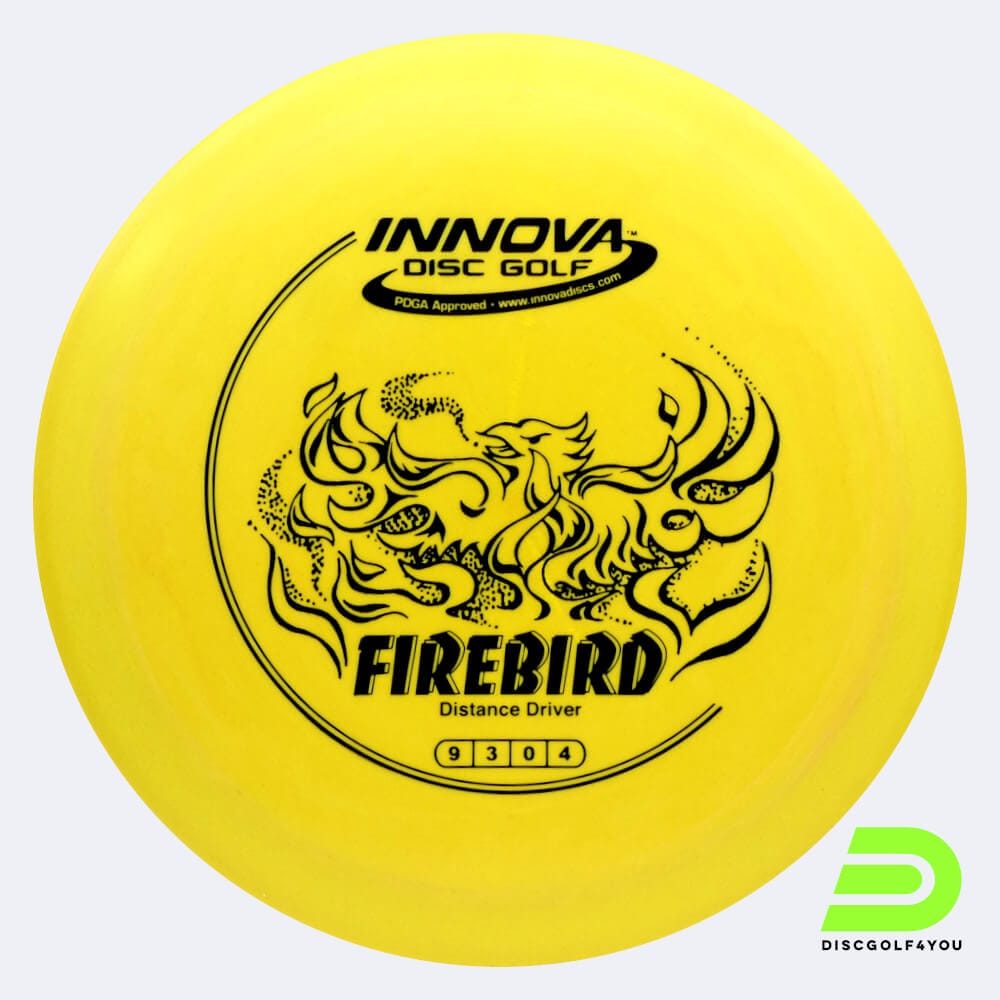innova firebird in gelb, im dx kunststoff und ohne spezialeffekt Innova Firebird in gelb, im DX Kunststoff und ohne Spezialeffekt
