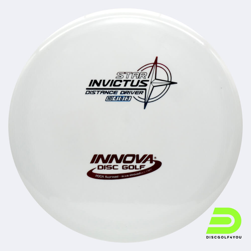 innova invictus in weiss, im star kunststoff und ohne spezialeffekt Innova Invictus in weiss, im Star Kunststoff und ohne Spezialeffekt