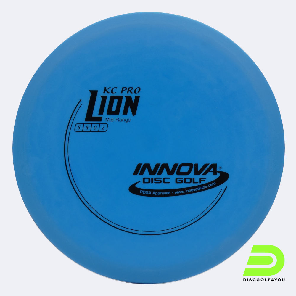 Innova Lion in blue, kc pro plastic Innova Lion in blue, kc pro plastic