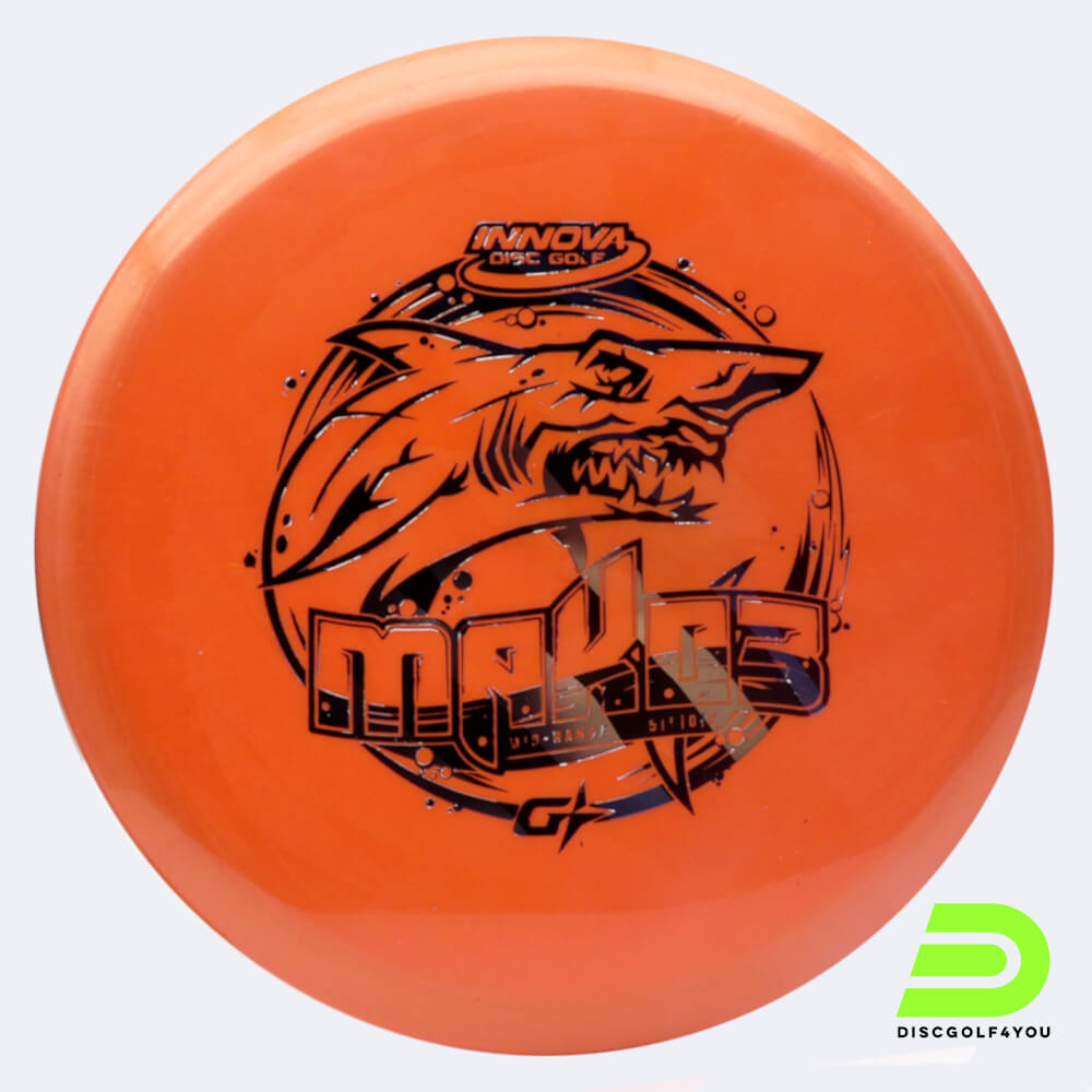 innova mako 3 in orange, im gstar kunststoff und ohne spezialeffekt Innova Mako 3 in orange, im GStar Kunststoff und ohne Spezialeffekt
