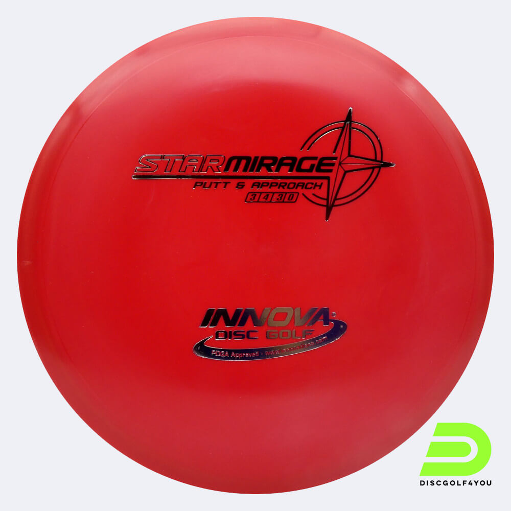 Innova Mirage in red, star plastic Innova Mirage in red, star plastic