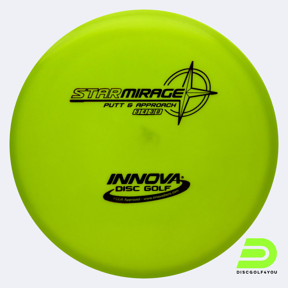Innova Mirage in yellow, star plastic Innova Mirage in yellow, star plastic
