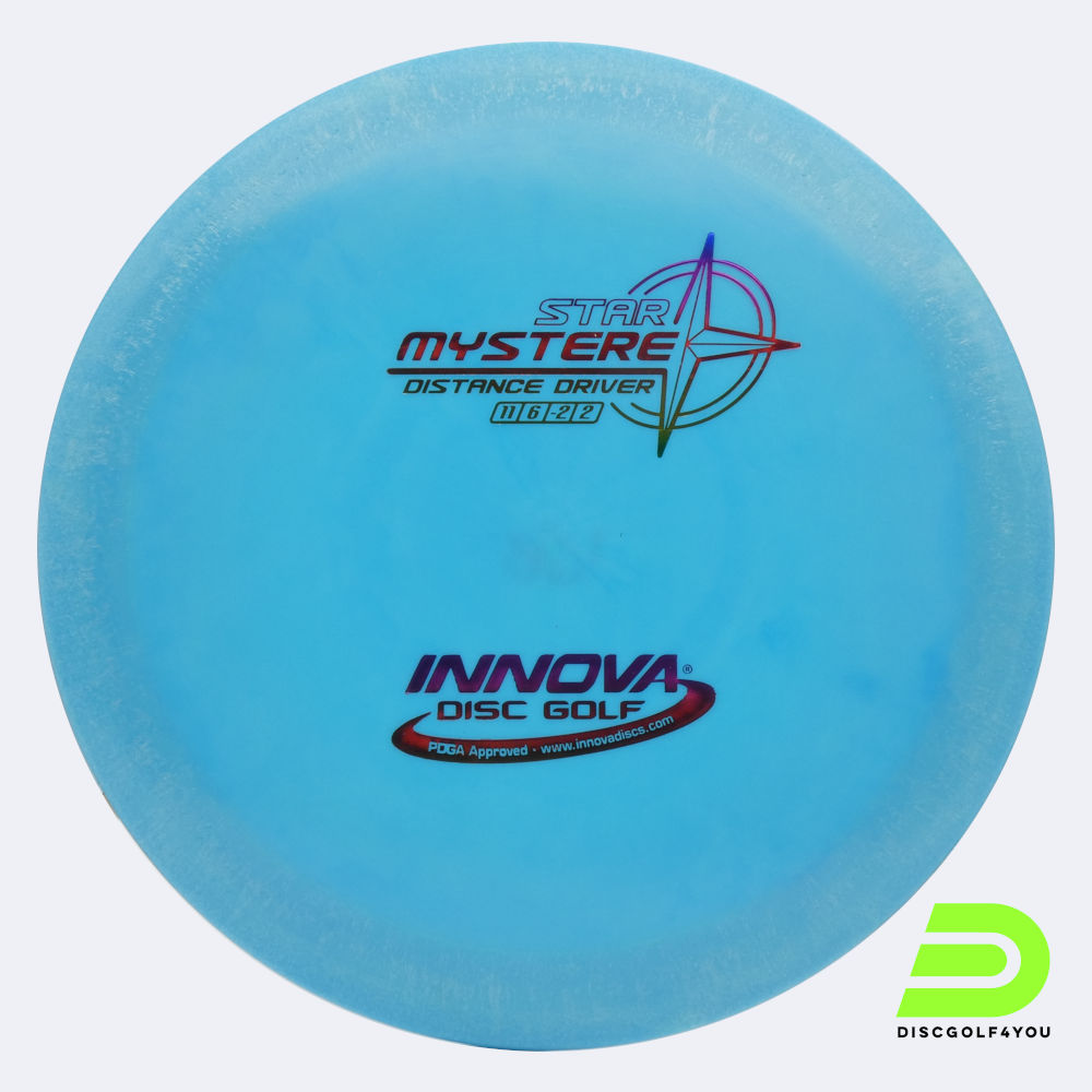 Innova Mystere in blue, star plastic Innova Mystere in blue, star plastic