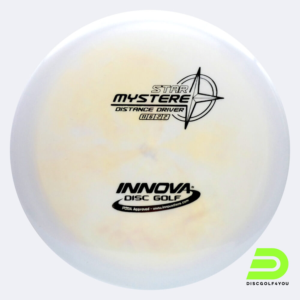 Innova Mystere in white, star plastic Innova Mystere in white, star plastic