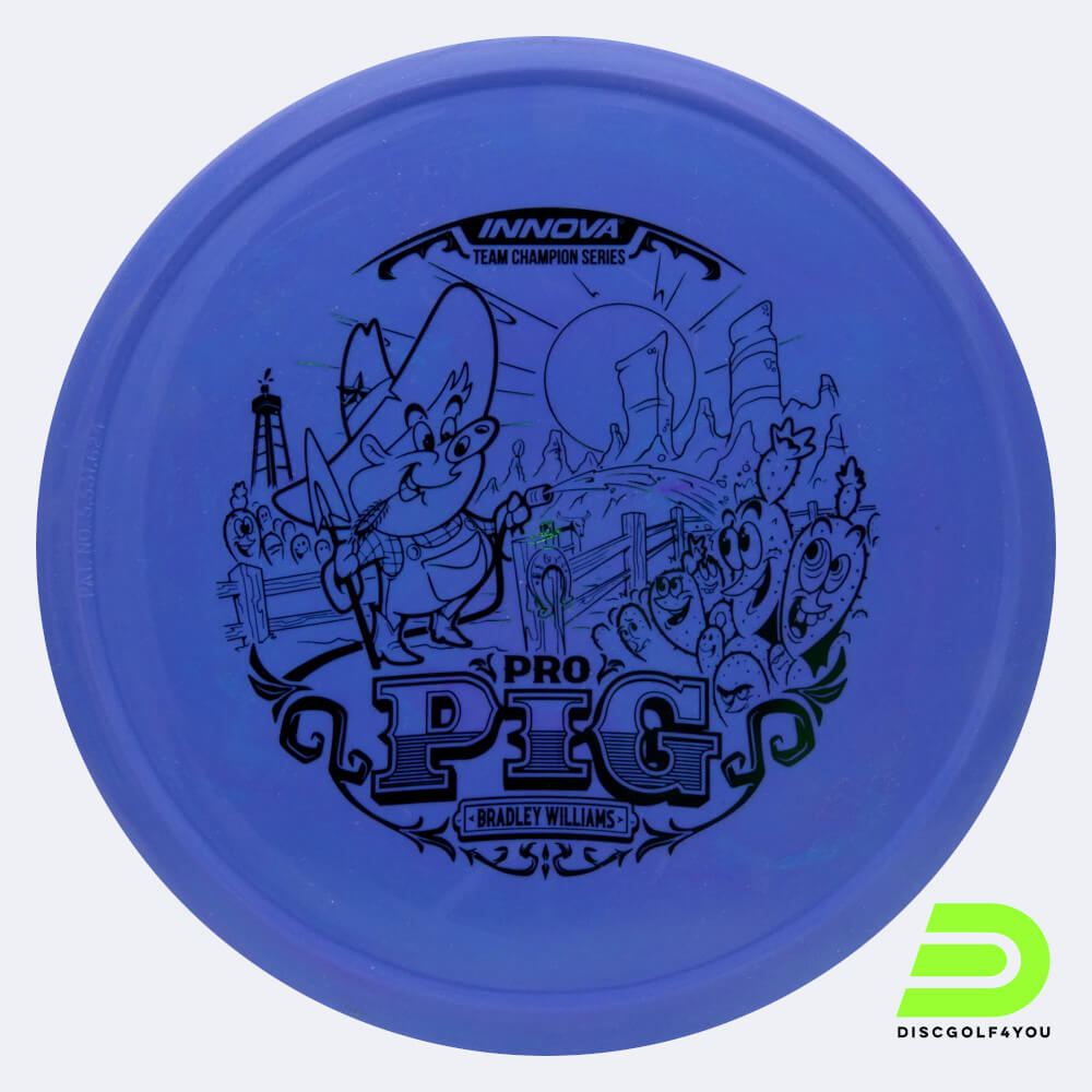 innova pig - bradley williams tour series in violett, im pro glow kunststoff und ohne spezialeffekt Innova Pig - Bradley Williams Tour Series in violett, im PRO GLOW Kunststoff und ohne Spezialeffekt