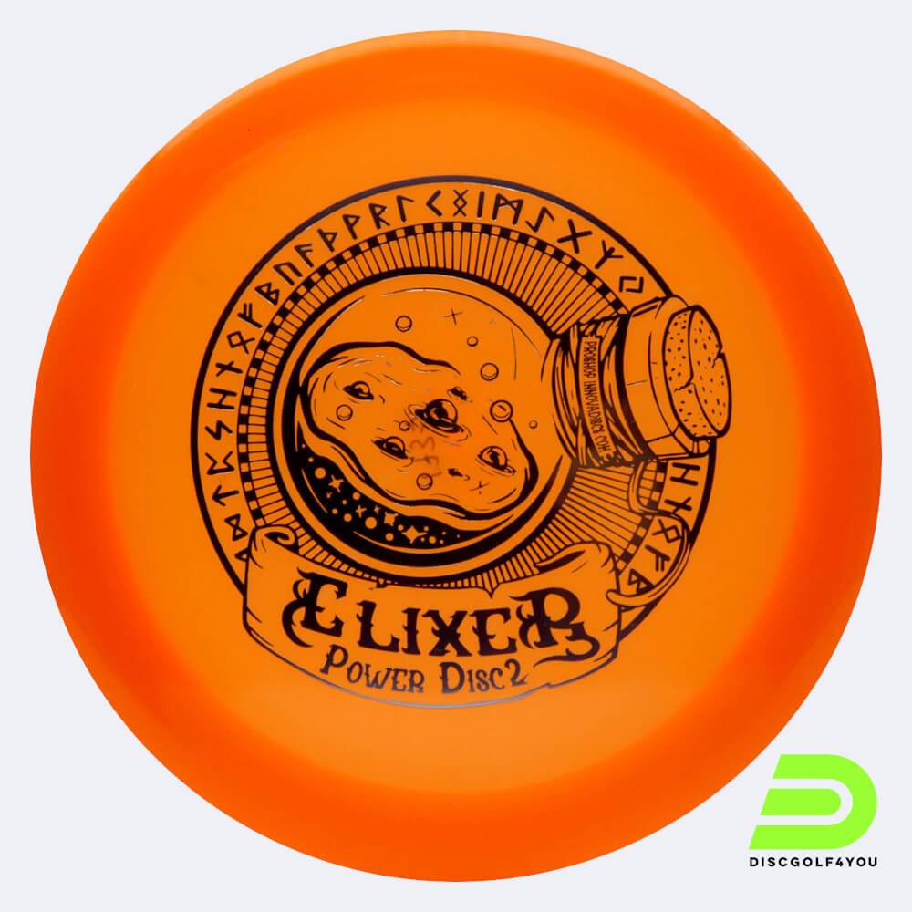 Innova Power Disc 2 Elixer in classic-orange, champion plastic Innova Power Disc 2 Elixer in classic-orange, champion plastic
