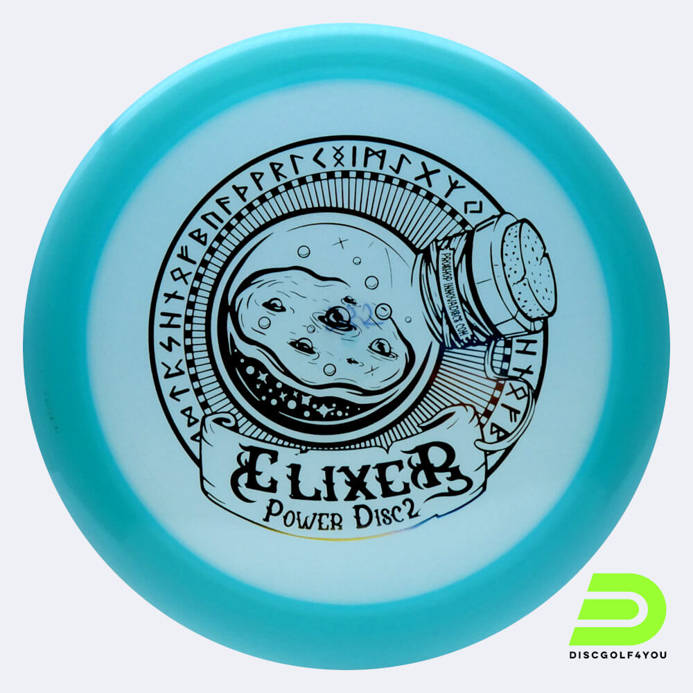 Innova Power Disc 2 Elixer in turquoise, champion plastic Innova Power Disc 2 Elixer in turquoise, champion plastic