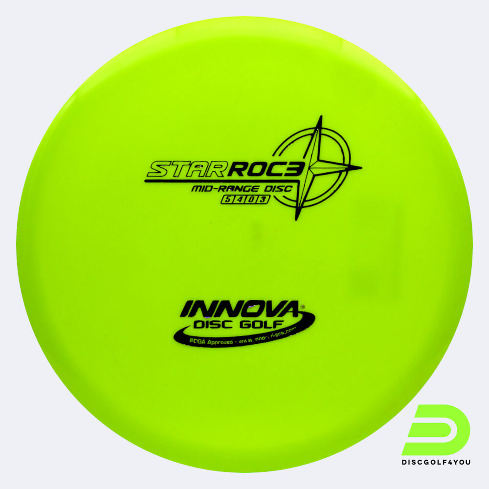 Innova Roc 3 in yellow, star plastic Innova Roc 3 in yellow, star plastic