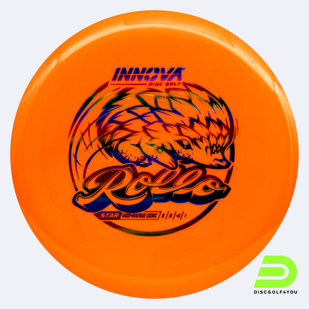 innova rollo in orange, im star kunststoff und ohne spezialeffekt Innova Rollo in orange, im Star Kunststoff und ohne Spezialeffekt