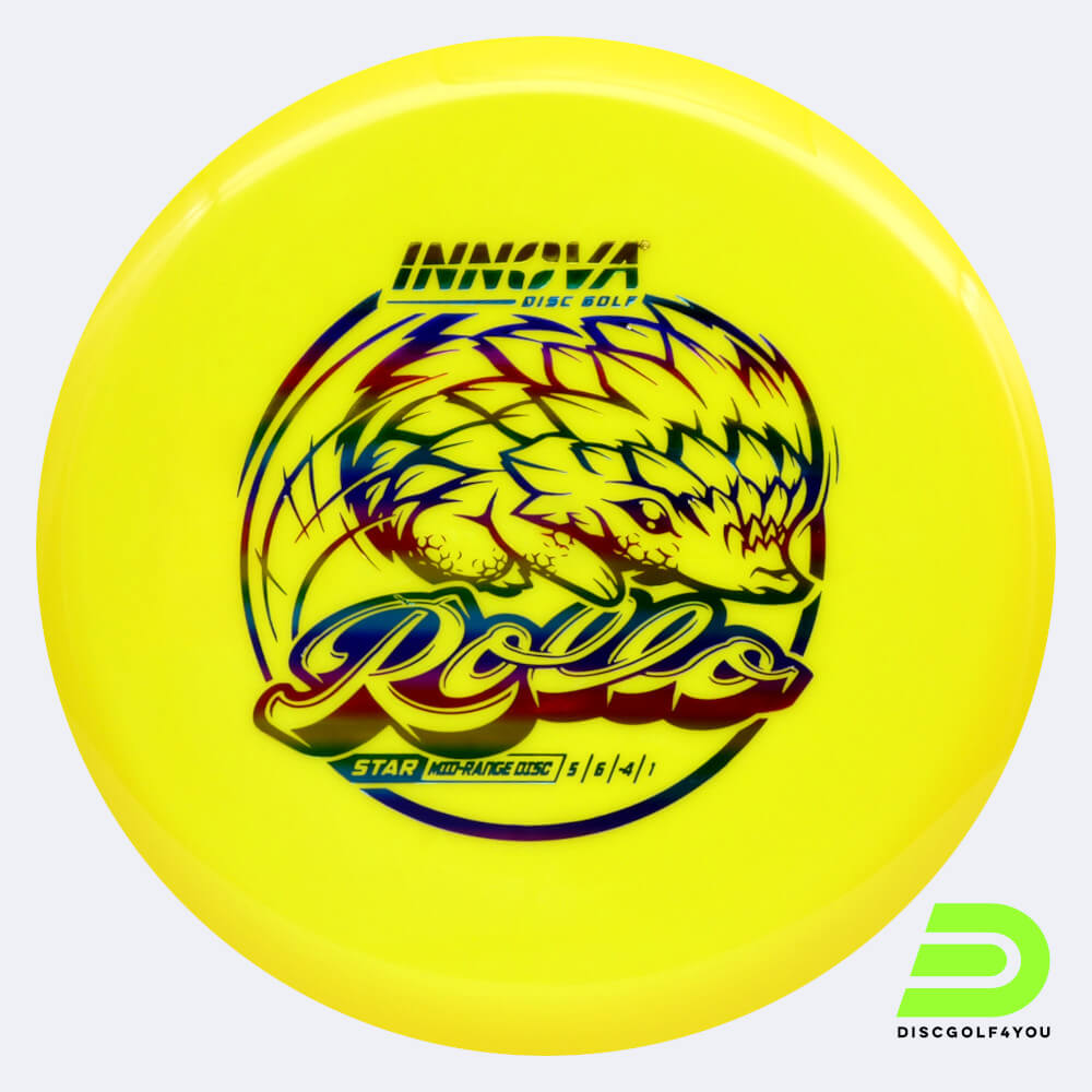 Innova Rollo in yellow, star plastic Innova Rollo in yellow, star plastic
