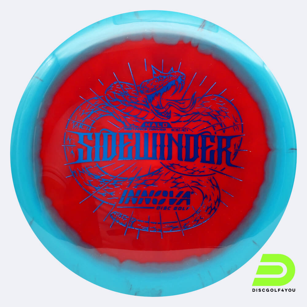 innova sidewinder in rot-türkis, im halo star kunststoff und ohne spezialeffekt Innova Sidewinder in rot-türkis, im Halo Star Kunststoff und ohne Spezialeffekt