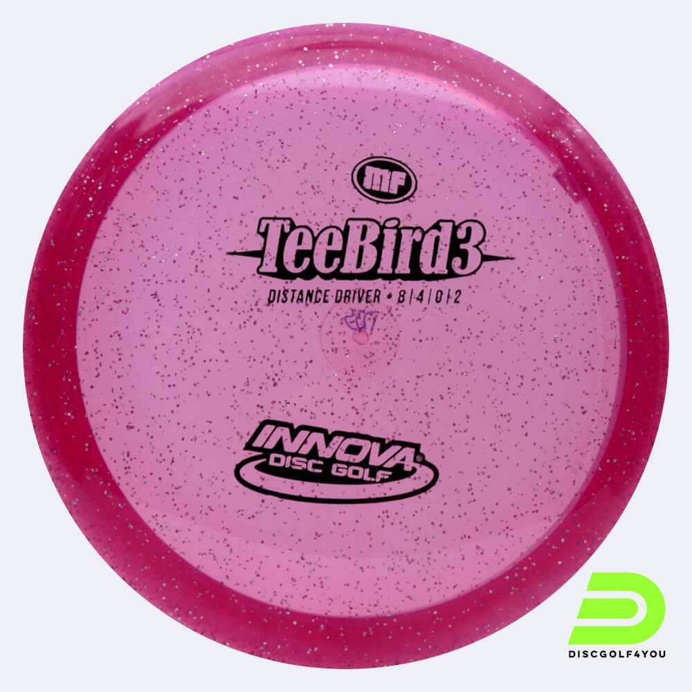 innova teebird 3 in rosa, im metal flake champion kunststoff und ohne spezialeffekt Innova Teebird 3 in rosa, im Metal Flake Champion Kunststoff und ohne Spezialeffekt