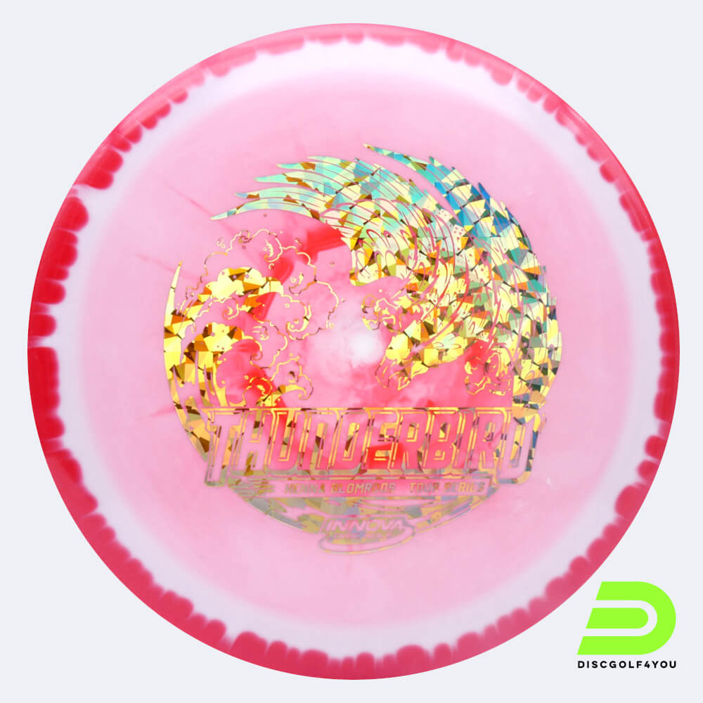 Innova Thunderbird - Henna Blomross Tour Series in white-red, halo star plastic Innova Thunderbird - Henna Blomross Tour Series in white-red, halo star plastic