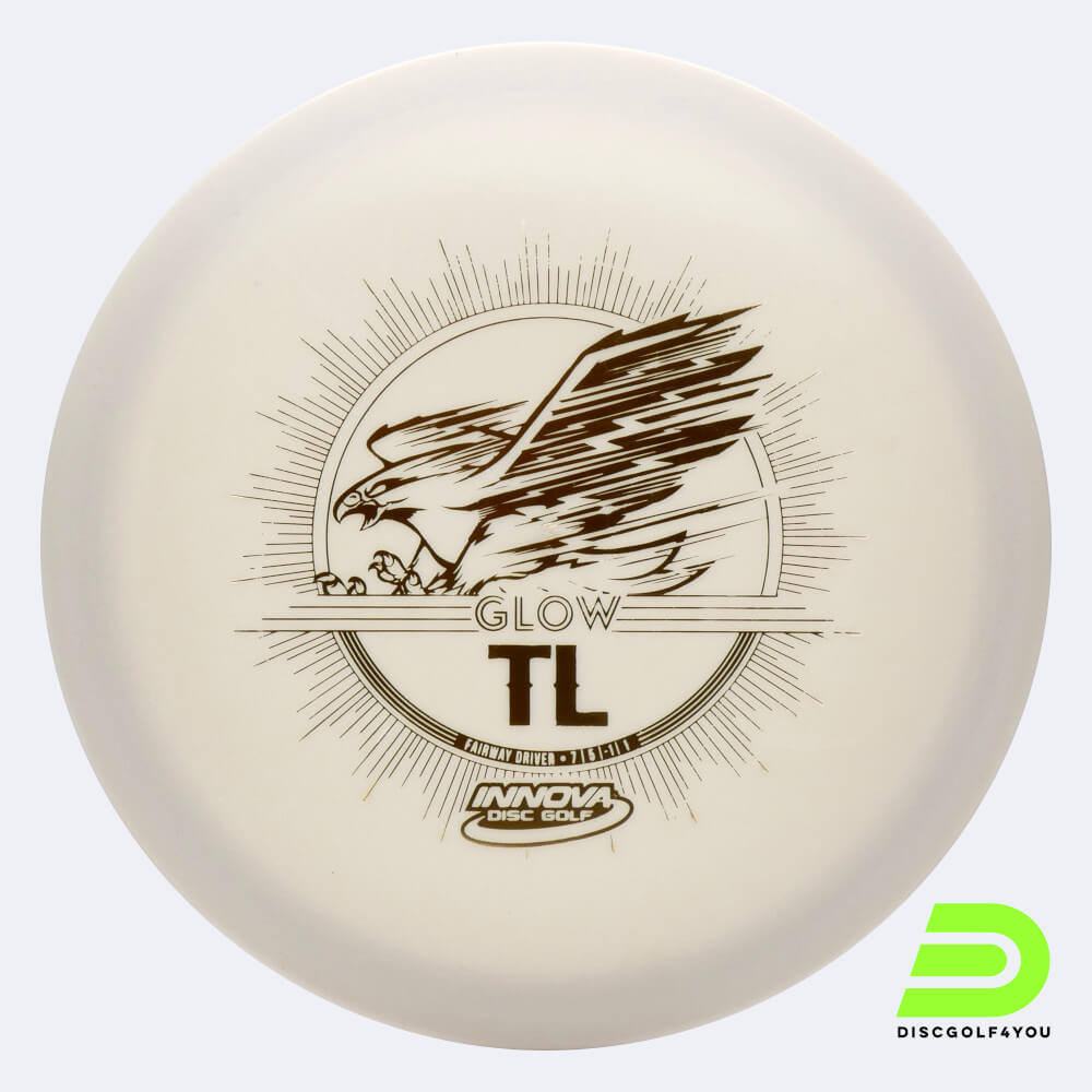 Innova TL in white, dx glow plastic Innova TL in white, dx glow plastic