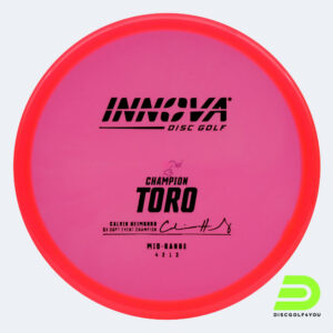 Innova Toro in rosa, im Champion Kunststoff und ohne Spezialeffekt