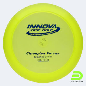 Innova Vulcan in gelb, im Champion Kunststoff und ohne Spezialeffekt