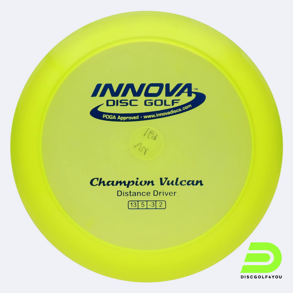 innova vulcan in gelb, im champion kunststoff und ohne spezialeffekt Innova Vulcan in gelb, im Champion Kunststoff und ohne Spezialeffekt