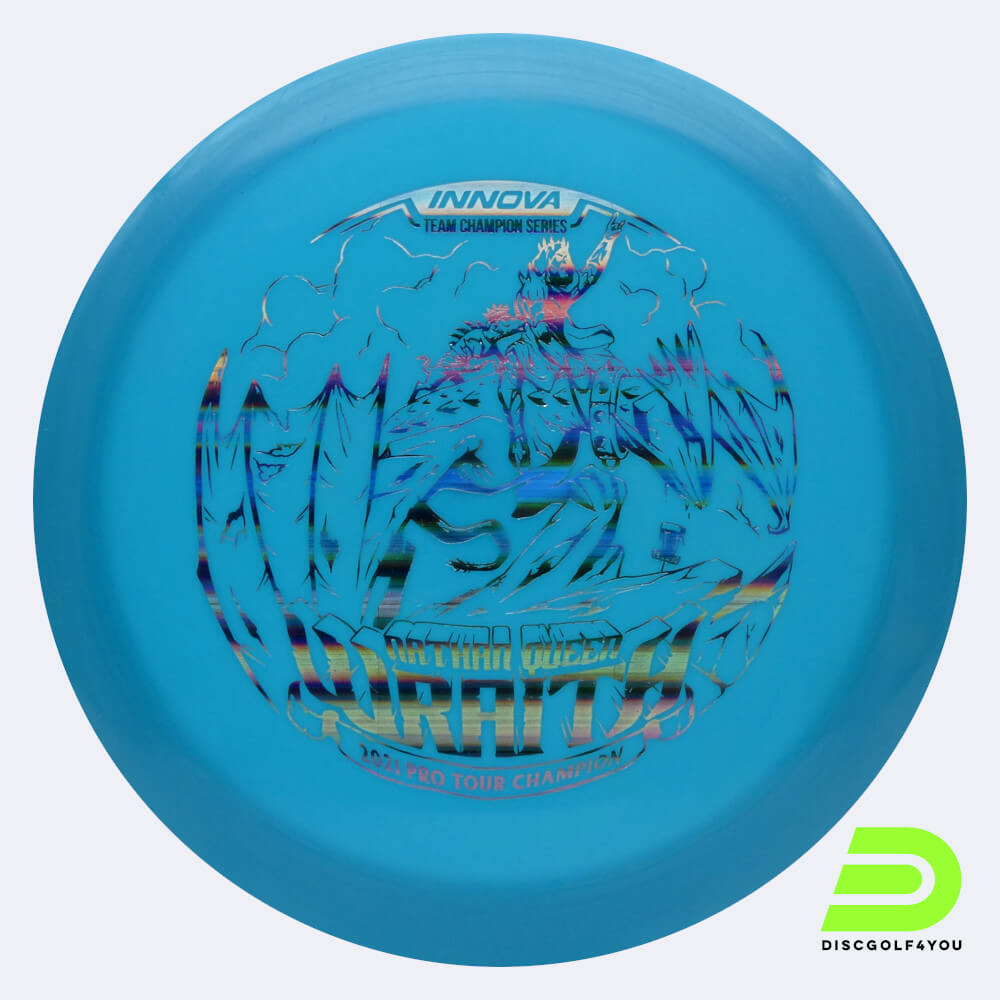 Innova Wraith - Nathan Queen Tour Series in turquoise, star glow plastic Innova Wraith - Nathan Queen Tour Series in turquoise, star glow plastic