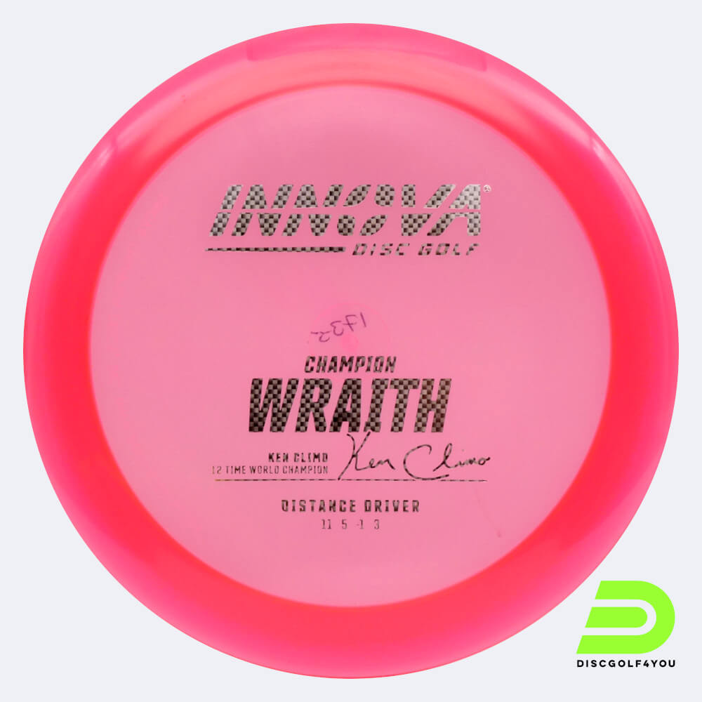 innova wraith in rosa, im champion kunststoff und design upgrade spezialeffekt Innova Wraith in rosa, im Champion Kunststoff und design upgrade Spezialeffekt