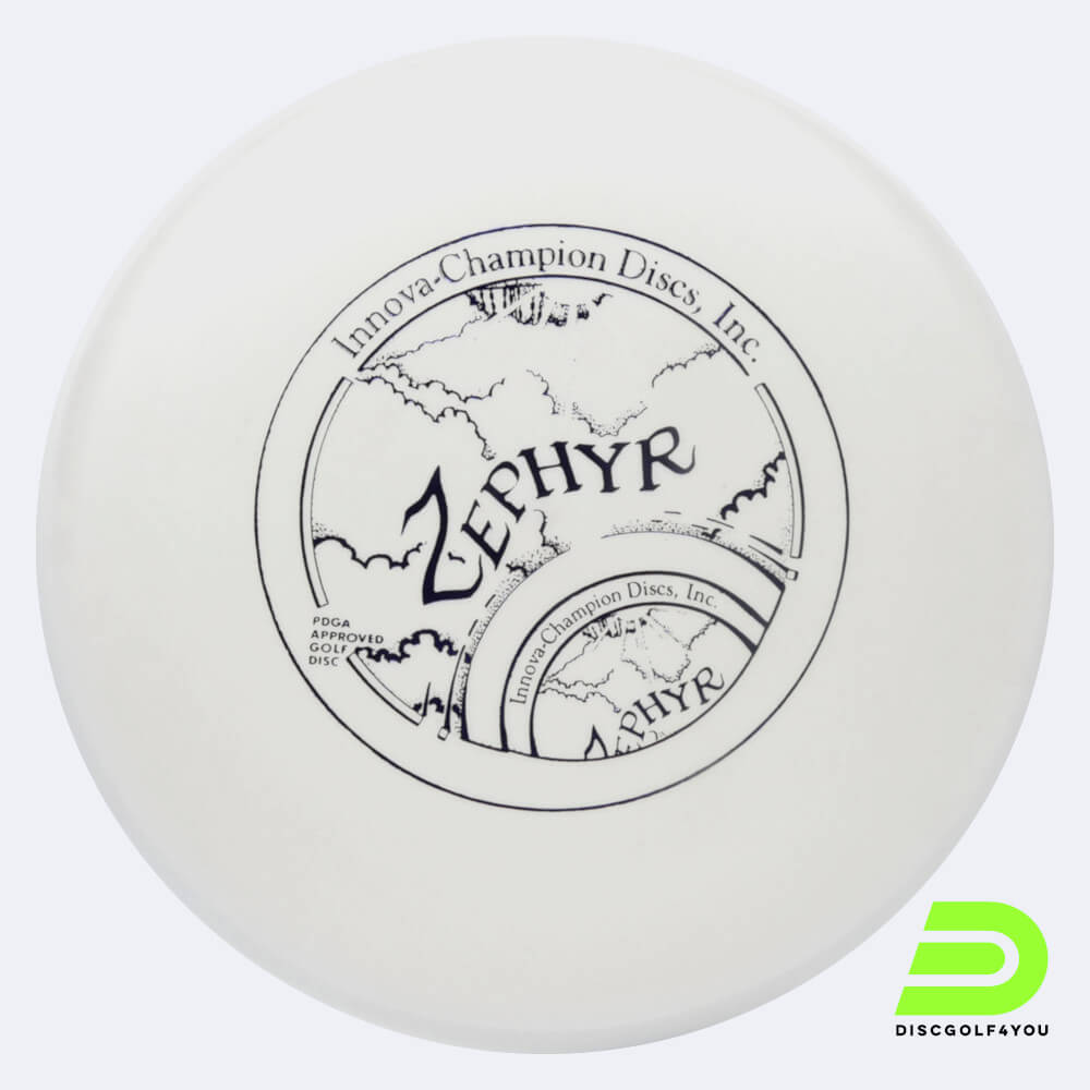 Innova Zephyr in white, dx plastic Innova Zephyr in white, dx plastic