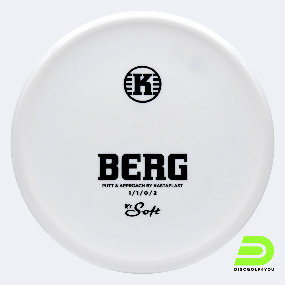 Kastaplast Berg in white, k1 soft plastic Kastaplast Berg in white, k1 soft plastic