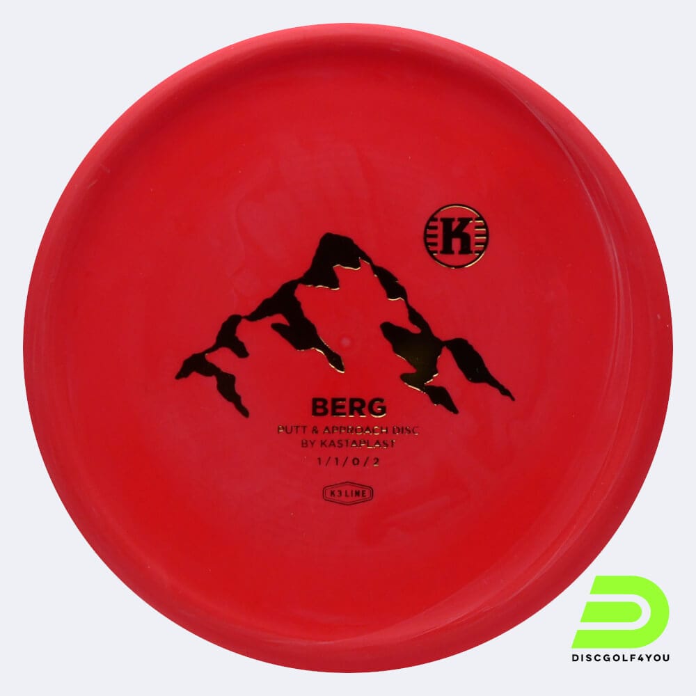 Kastaplast Berg in red, k3 plastic Kastaplast Berg in red, k3 plastic