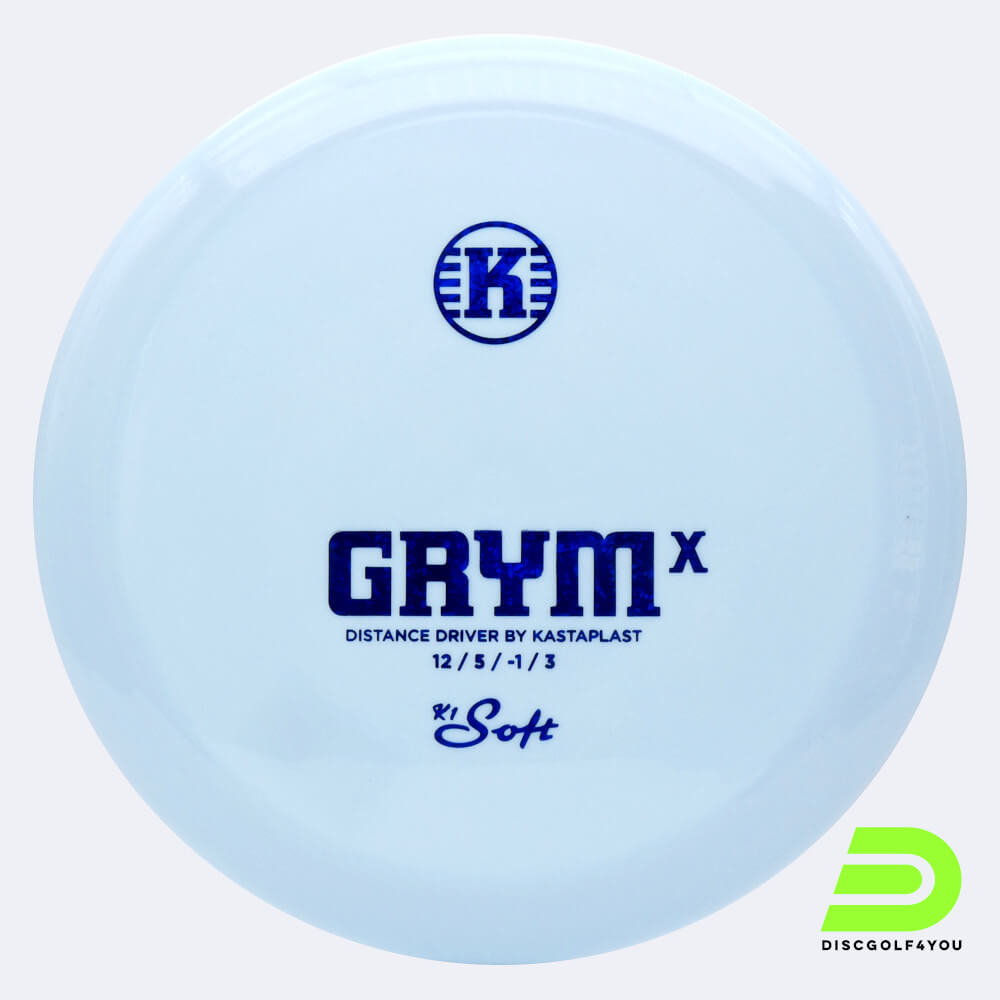 Kastaplast GrymX in light-blue, k1 soft plastic Kastaplast GrymX in light-blue, k1 soft plastic